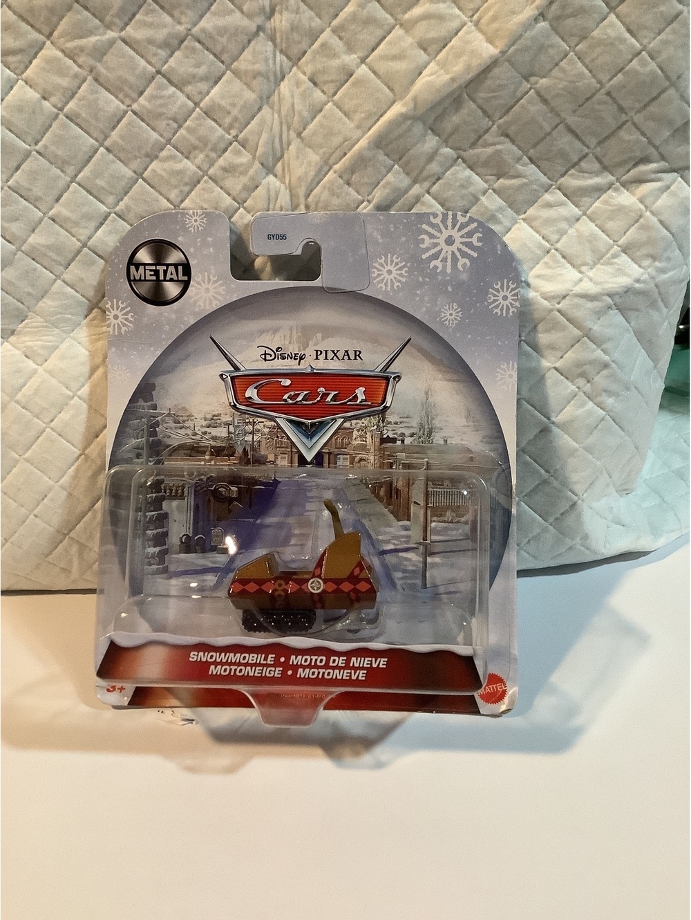 Disney Pixar Cars Metal Snowmobile Toy Vehicle